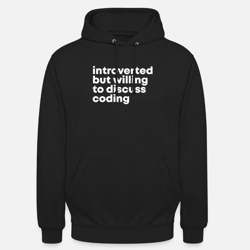 Coding Coding Coding - Unisex Hoodie - black