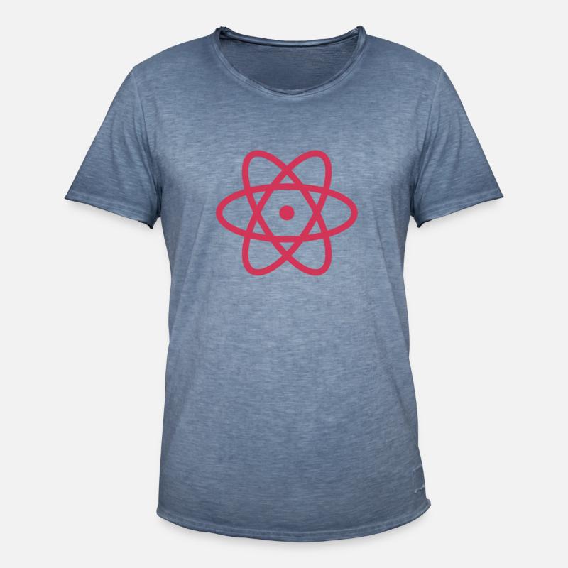 Softwareentwickler Programmierer Java Geschenk - Männer Vintage T-Shirt - Vintage Denim