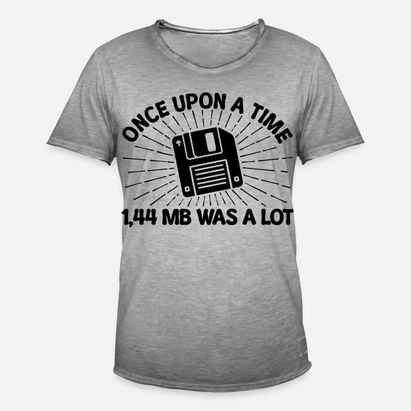 Programmer Debug Skripting Developer Statement - Men's Vintage T-Shirt - vintage grey