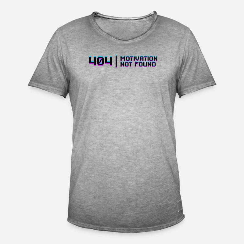 Bugfixing Skripting Dev Computerfreak Developer - Männer Vintage T-Shirt - Vintage Grau