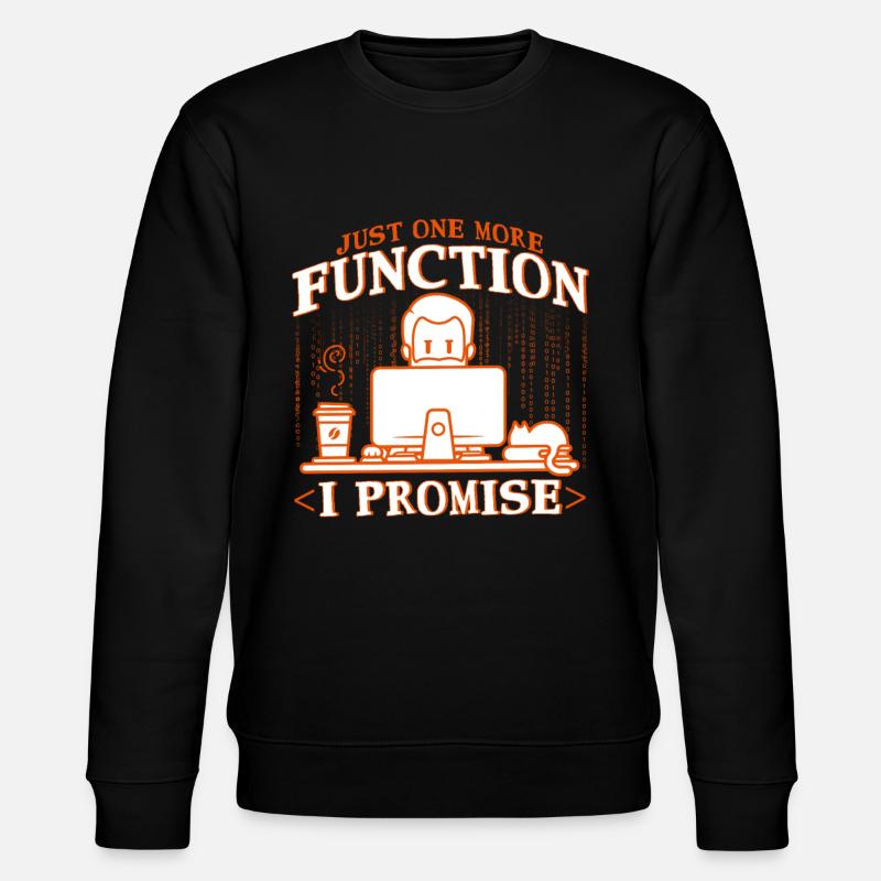 Softwareentwickler Computerfreak Programmierer - Stanley/Stella Unisex Bio-Sweatshirt CHANGER - Schwarz