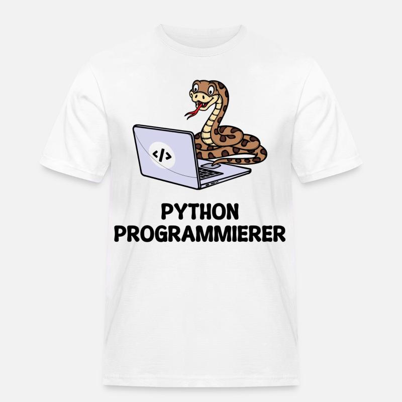 Programmer Computer Code Developer Statement - Men's Workwear T-Shirt - white