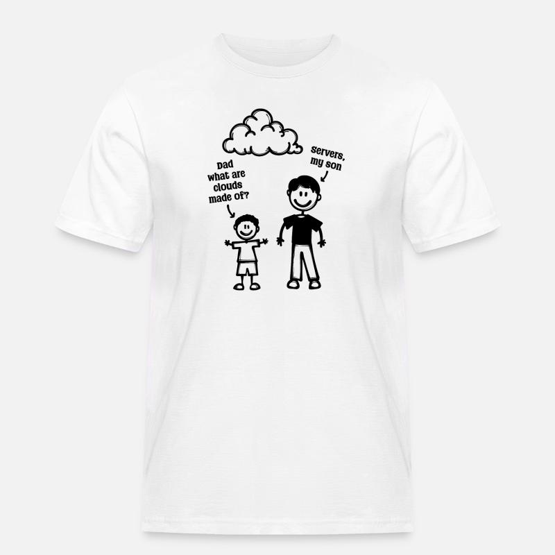 Bugfixing Skripting Statement Developer Bugs - Men's Workwear T-Shirt - white