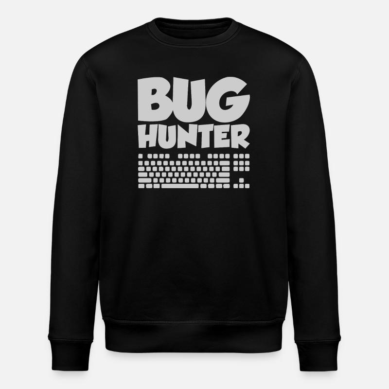 Funny Software Engineers Programmers Developers - Stanley/Stella ROLLER Unisex Organic Sweatshirt - black
