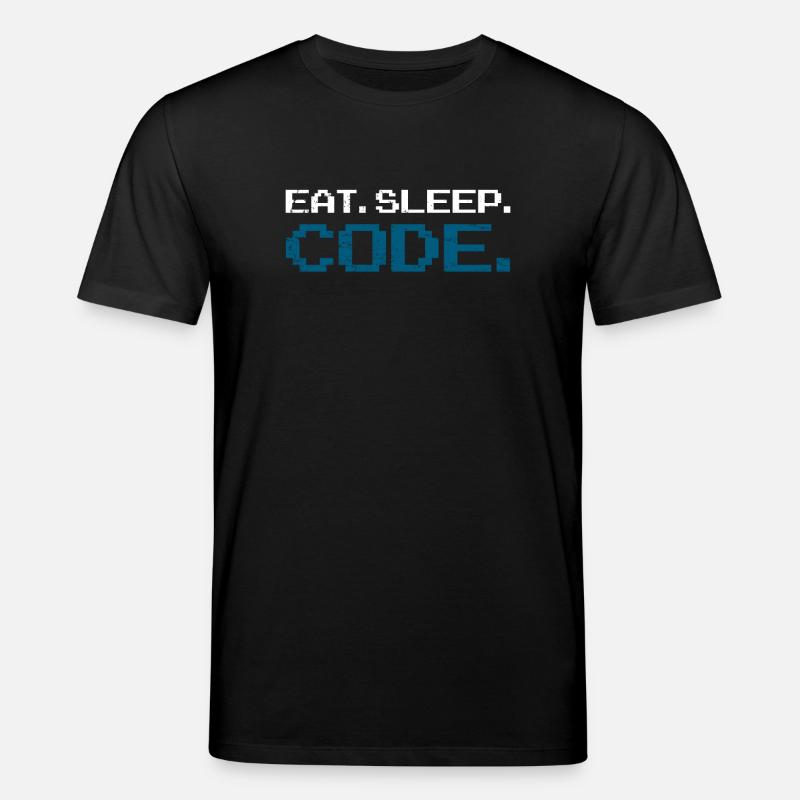 Programming code computer science - Stanley/Stella CREATOR Unisex Organic T-Shirt - black