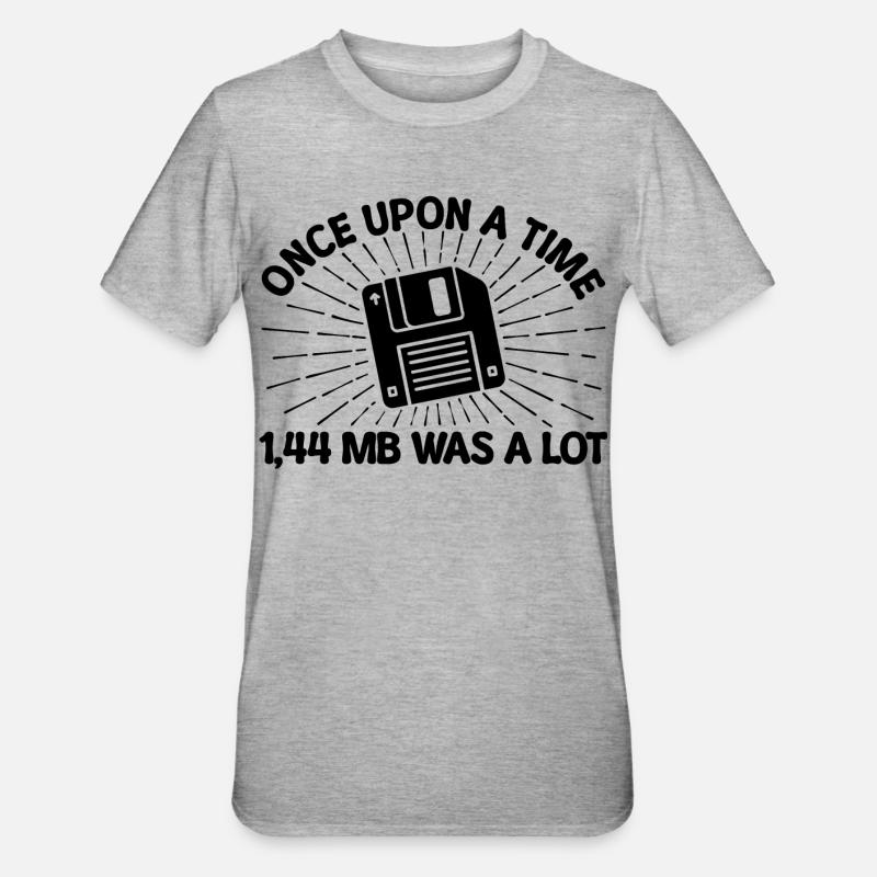 Programmer Debug Skripting Developer Statement - Unisex Polycotton T-Shirt - heather grey