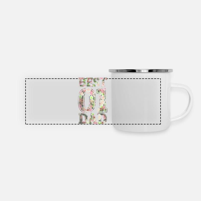 Best Dad - Panoramic Camper Mug - white