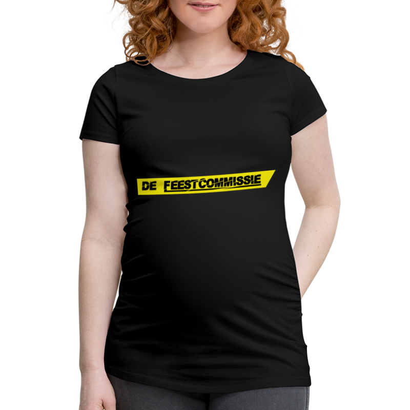 feestcom logo - Vrouwen zwangerschap-T-shirt