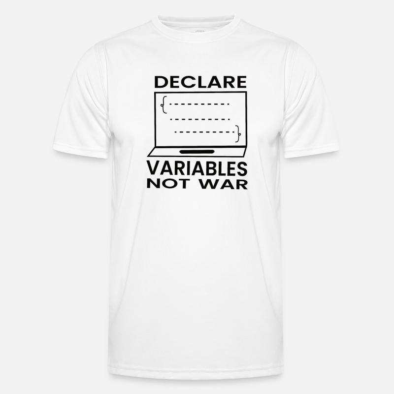 Software Developer Programmer Gift - Men's Functional T-Shirt - white