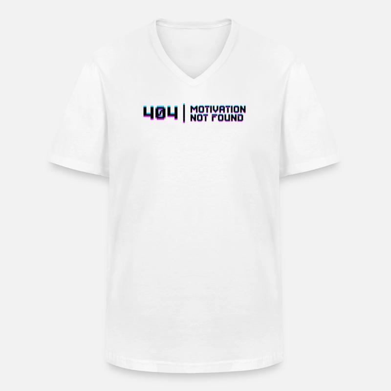 Bugfixing Skripting Dev Computerfreak Developer - Männer-T-Shirt mit V-Ausschnitt - Weiß