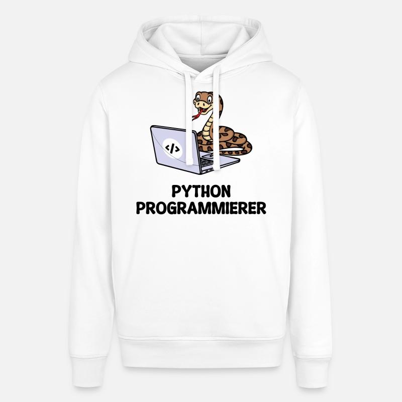 Programmer Computer Code Developer Statement - Stanley/Stella SOUNDER Unisex Hoodie - white