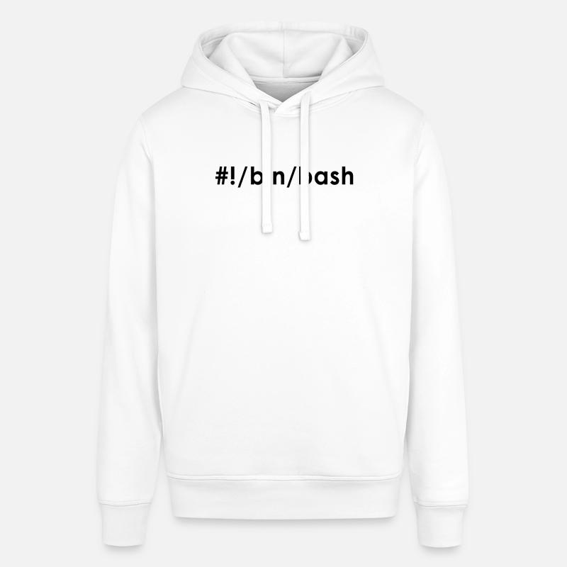 Programmierer Admin Devops Linux Bash - Stanley/Stella Unisex Hoodie SOUNDER - Weiß