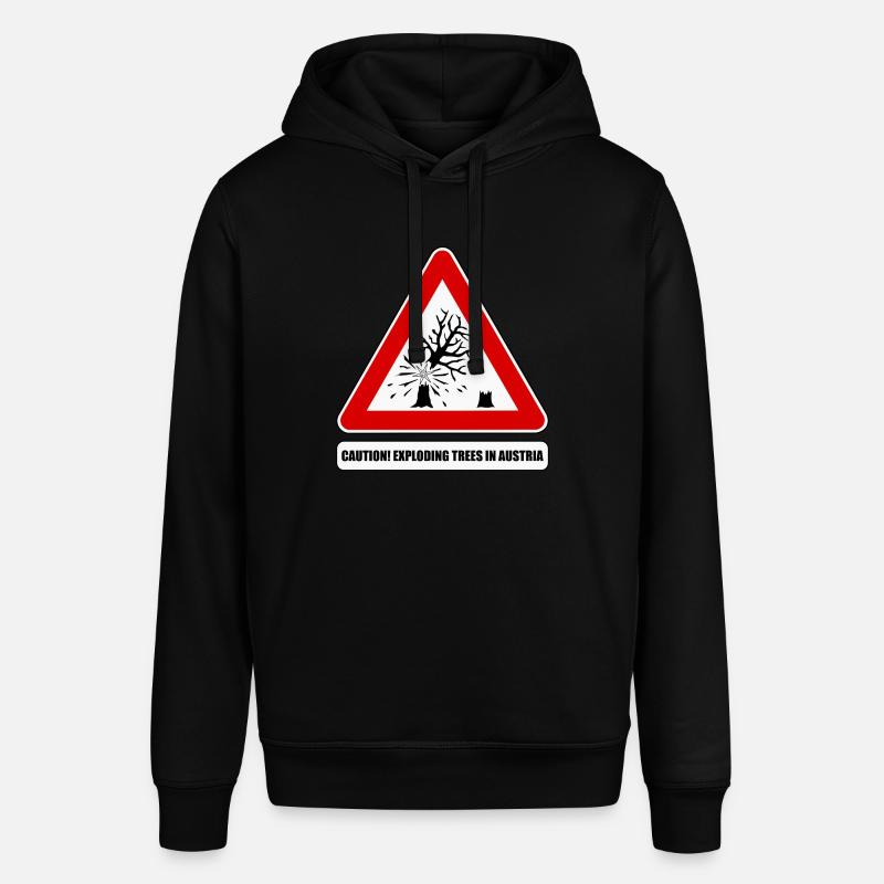 exploding trees, exploding trees Austria - Stanley/Stella SOUNDER Unisex Hoodie - black