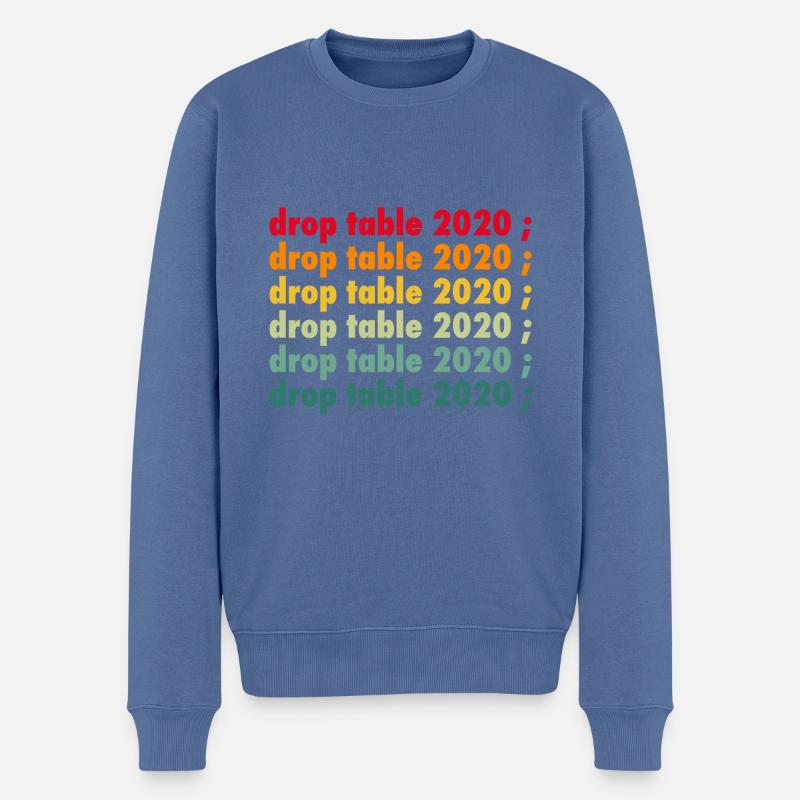 Funny Programmer Coder Coding Developer - Männer Premium Bio Pullover - Taubenblau