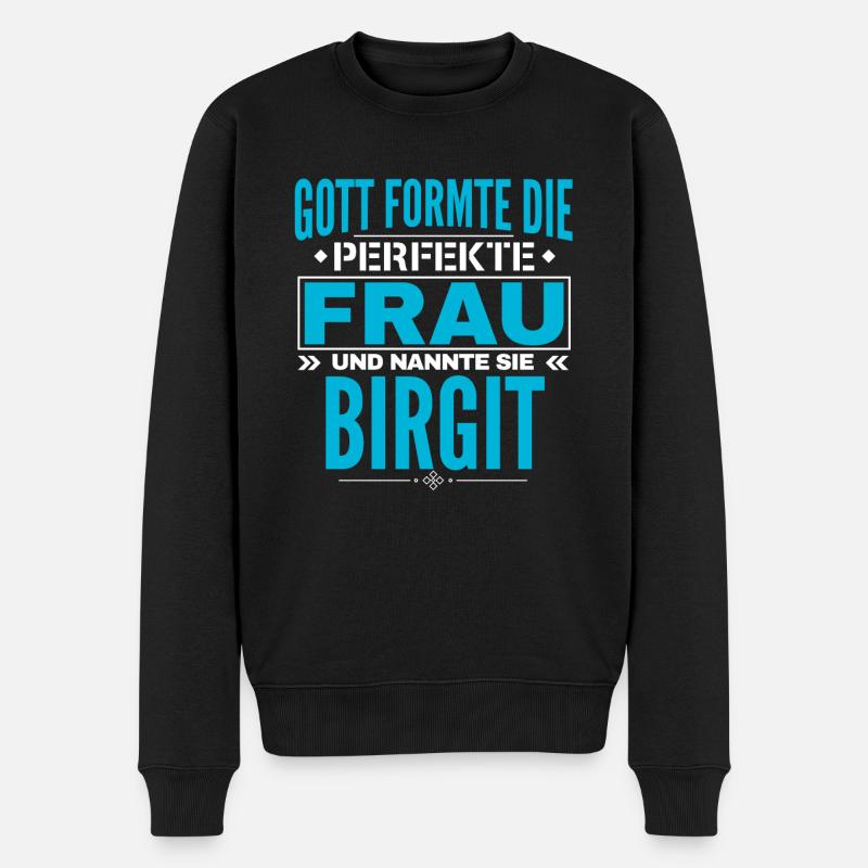 Conception du nom Birgit - Pull Premium bio Homme - noir