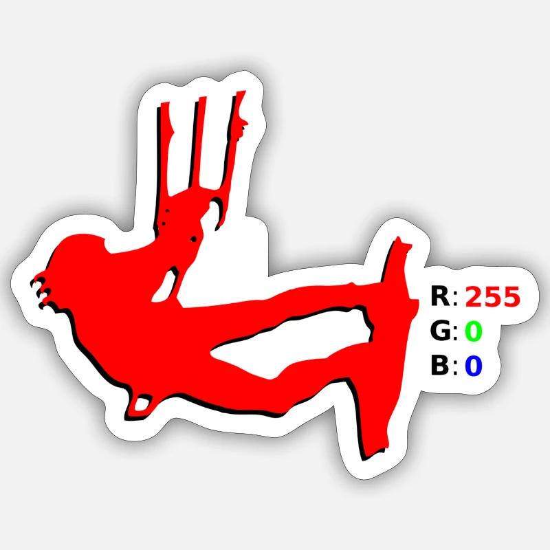 Sticker size S (10 x 10 cm) -