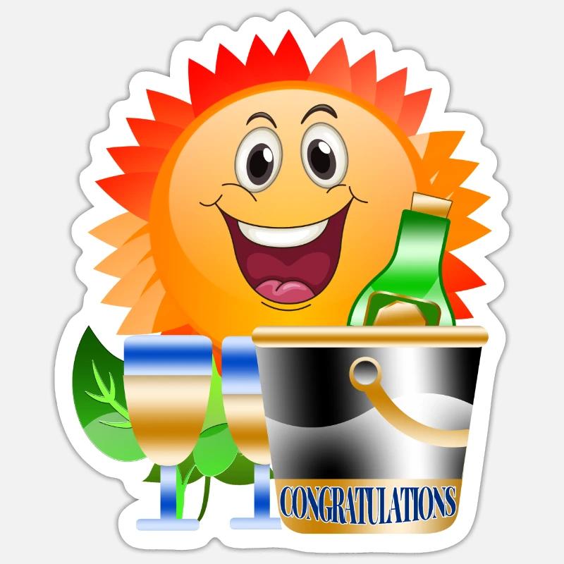 Sticker size S (10 x 10 cm) -