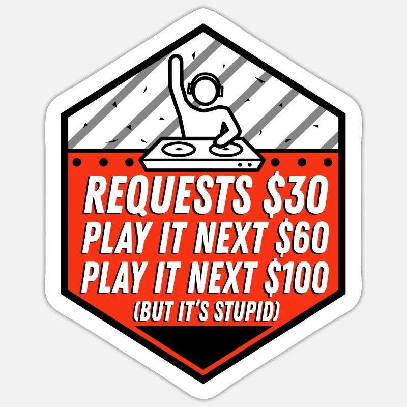 Sticker size S (10 x 10 cm) -