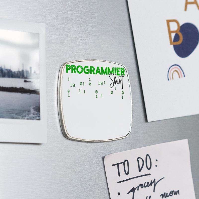 Viereckiger Kühlschrankmagnet