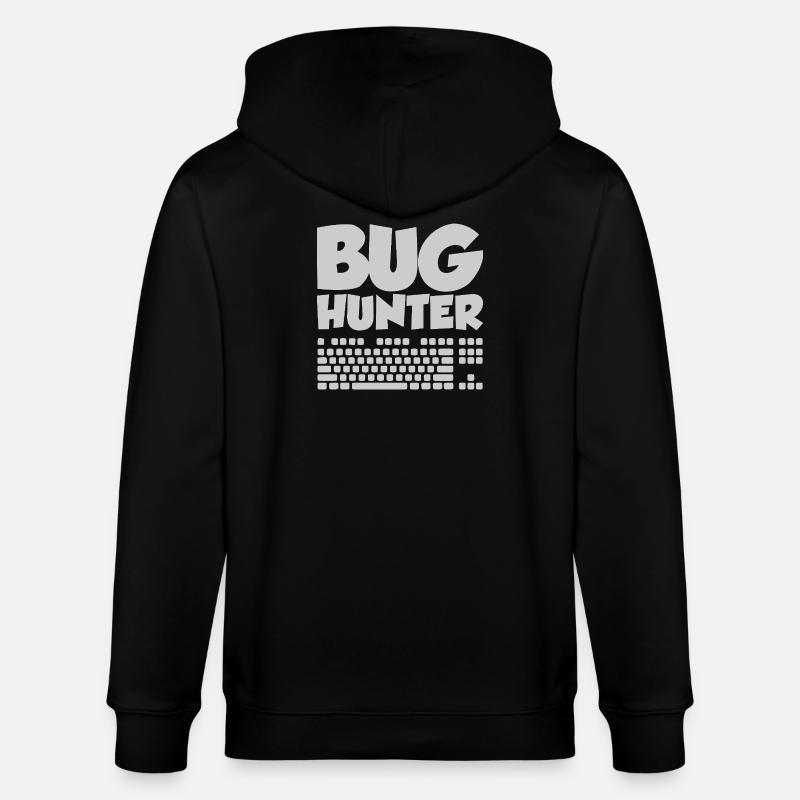 Funny Software Engineers Programmers Developers - Stanley/Stella CULTIVATOR Unisex Organic Hooded Jacket - black