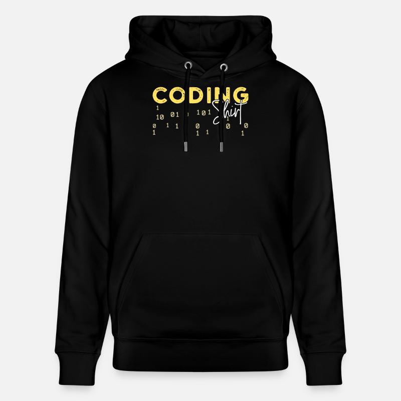 Coden Statement Developer Programmierer Skripting - Stanley/Stella Unisex Bio-Hoodie CRUISER - Schwarz