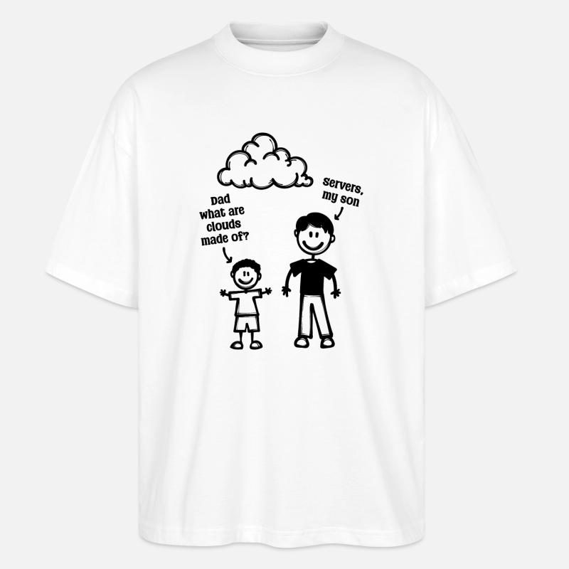 Bugfixing Skripting Statement Developer Bugs - Stanley/Stella Oversized Unisex Organic T-shirt Blaster 2.0 - white