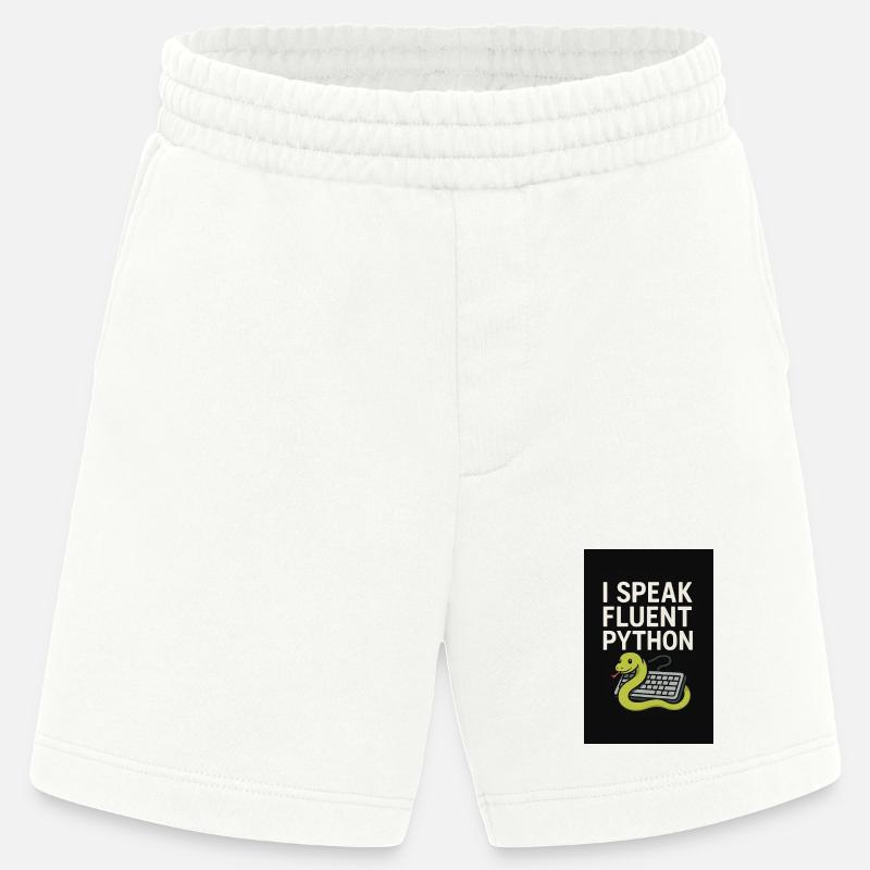 Python Coding Snake - Heavyweight Shorts - made by SPREAD - OFF WHITE