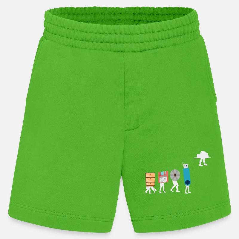 Cloud-Computing-Lustige Programmierer-Daten-KI-Software - Heavyweight Shorts - made by SPREAD - Apple Neon