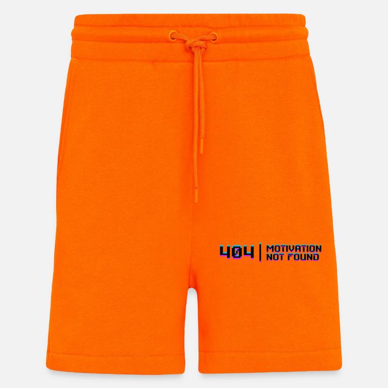 Bugfixing Skripting Dev Computerfreak Developer - Shorts - made by SPREAD - SUNSET ORANGE