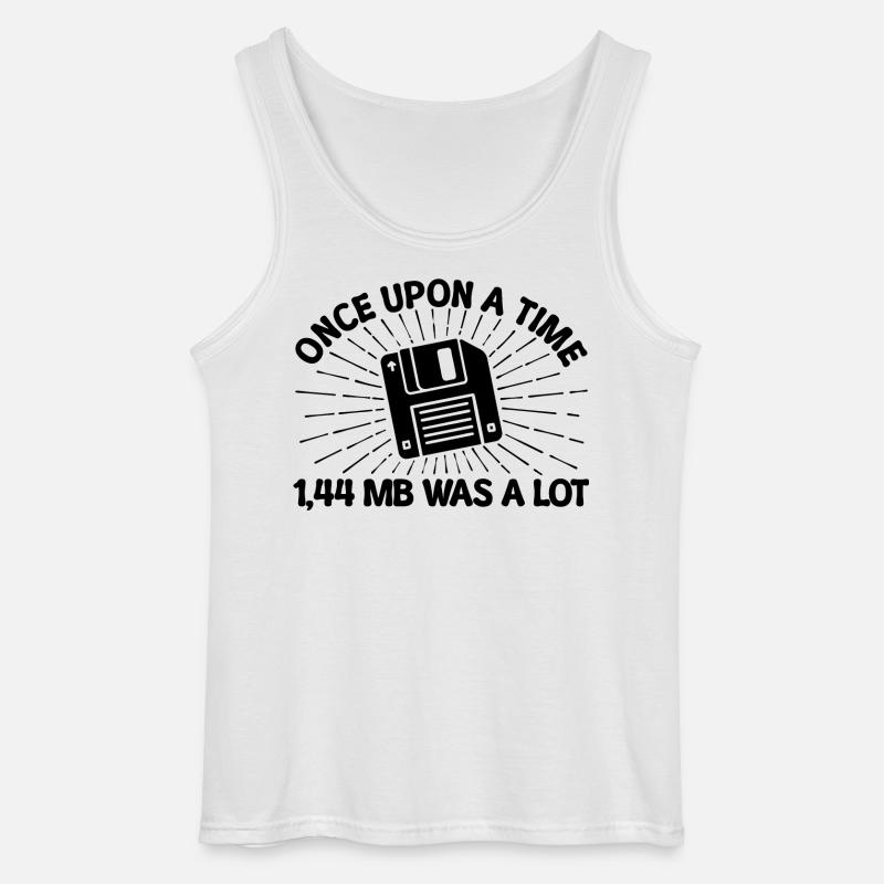 Programmer Debug Skripting Developer Statement - Gildan Men’s Tank Top - white