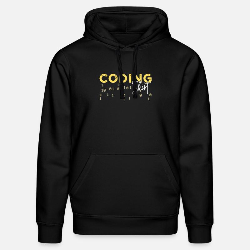 Coden Statement Developer Programmierer Skripting - Stanley/Stella Unisex Bio-Hoodie DRUMMER - Schwarz