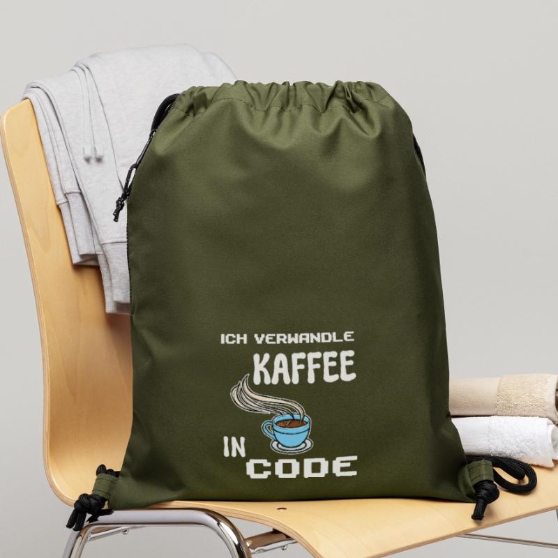 Developer Computergeek Statement Coding Scripting Gymsac made from recycled material