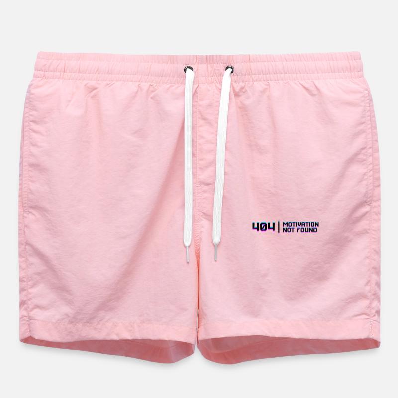 Bugfixing Scripting Dev Computerfreak Developer - Swim Trunks - pink