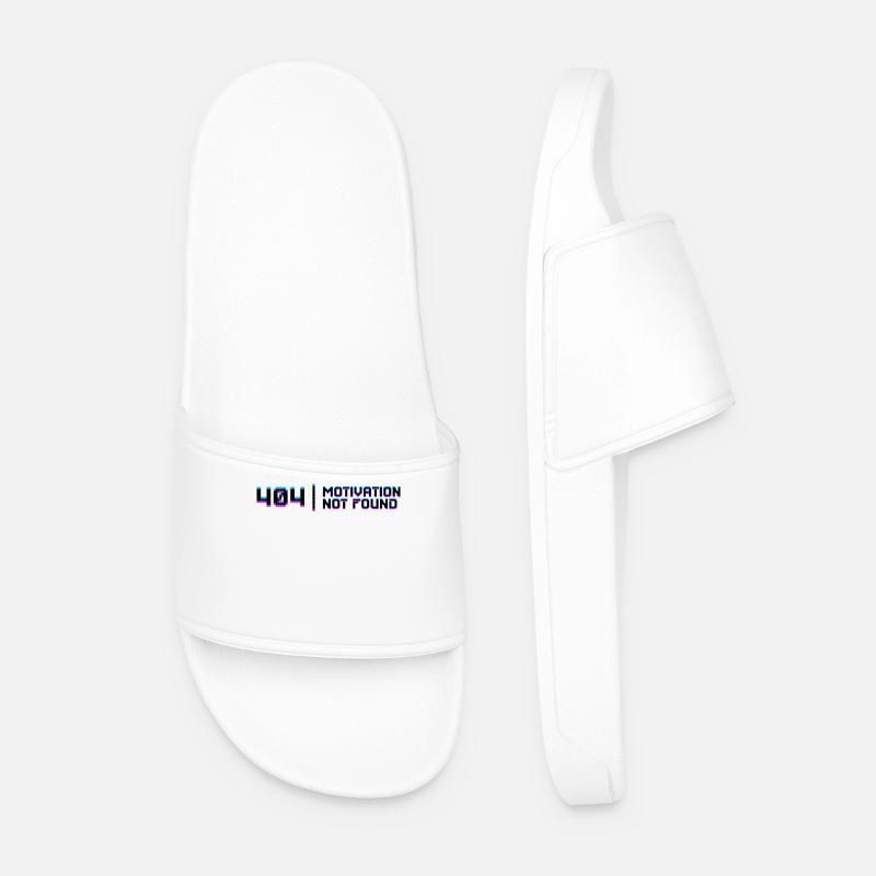 Bugfixing Scripting Dev Computerfreak Developer - Men’s Pool Sliders - white