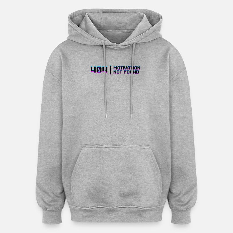 Bugfixing Scripting Dev Computerfreak Developer - Oversized Unisex Hoodie - heather grey