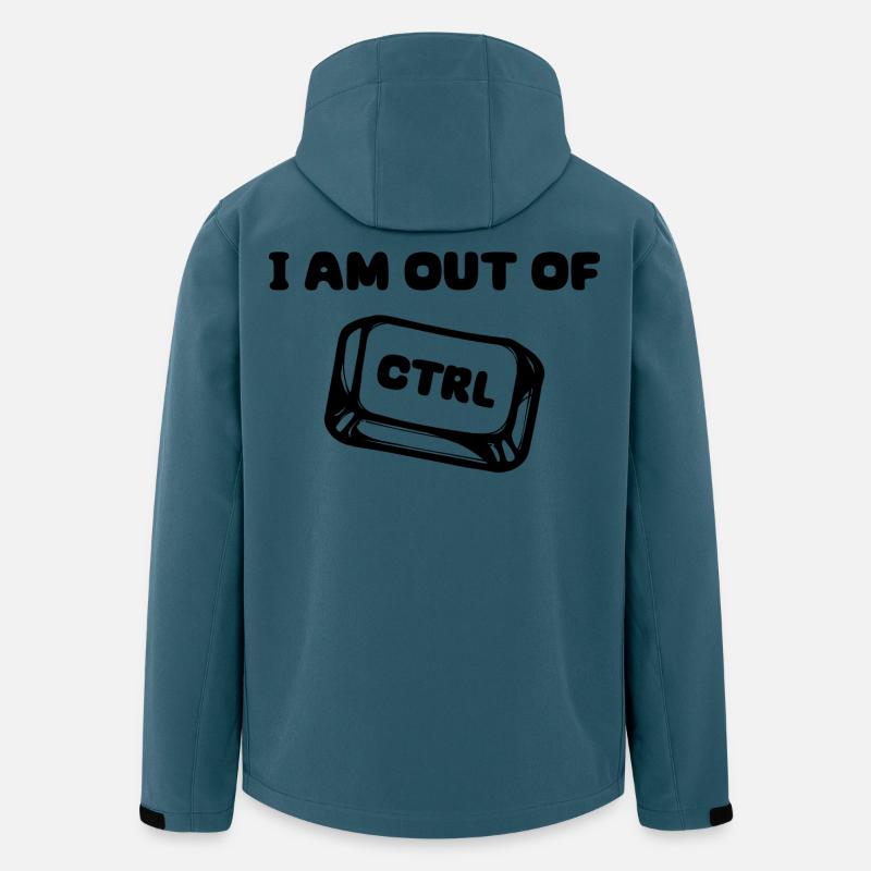 Softwareentwickler Developer Statement Code Debug - Recycelte Männer Softshell-Jacke Discoverer von Stanley/Stella - Dunkles Petrol