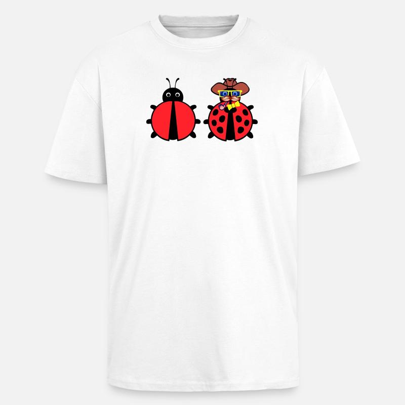 Bugs Debug Developer Bugfixing Programmierer - Oversized Heavyweight Unisex T-Shirt - Weiß