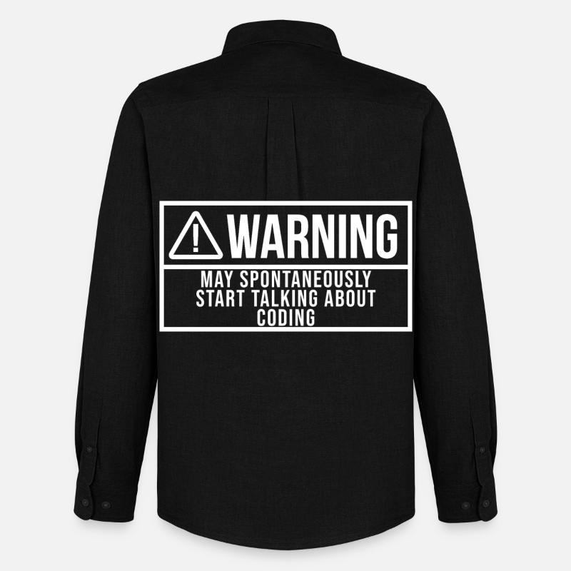 Coding Coding Coding - Men's Oxford Shirt by Stanley/Stella - black