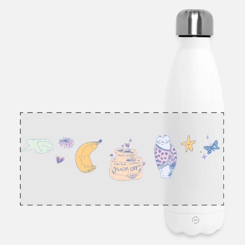 ITEMS - Panoramic Thermal Bottle 500 ml - white