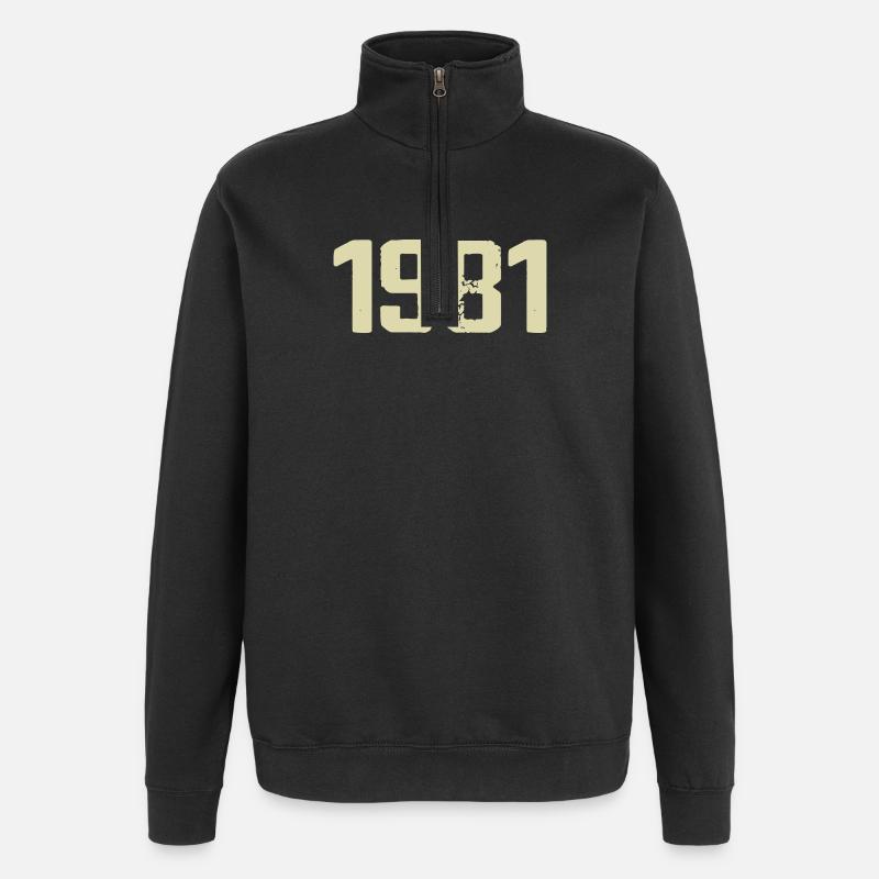 Jubilee 1981 - Quarter-Zip Sweatshirt - black