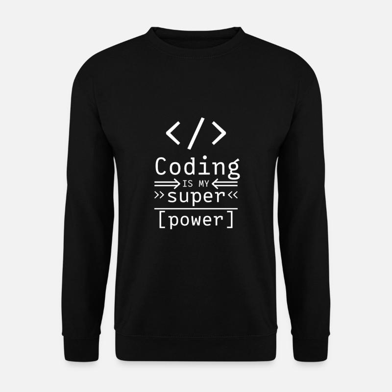 Software Coding Hacker Programmieren Programmierer - Unisex Pullover - Schwarz