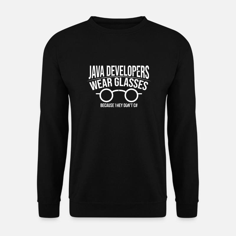 Java Developer - Sweat-shirt Unisexe - noir