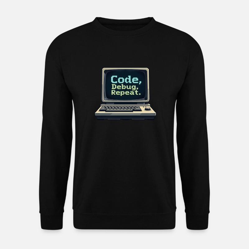 Code Debug Repeat - Software Engineer - Unisex Pullover - Schwarz
