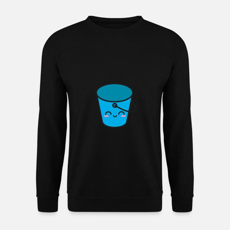 Niedlich Eimer Haushalt - Unisex Pullover - Schwarz