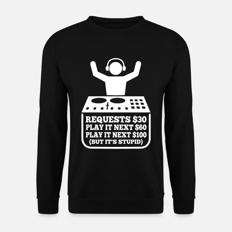 DJ Request - Unisex Sweatshirt - black