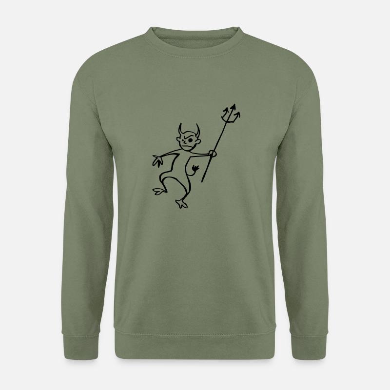 Devil - Unisex Sweatshirt - army green