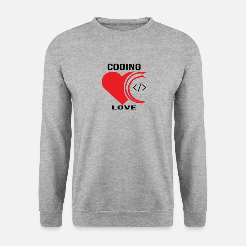 Software Developer Programmer Gift - Unisex Sweatshirt - salt & pepper