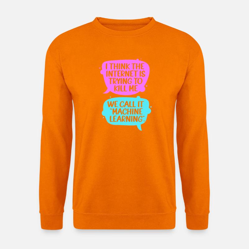 GPT Programmierer Coder - Unisex Pullover - Orange