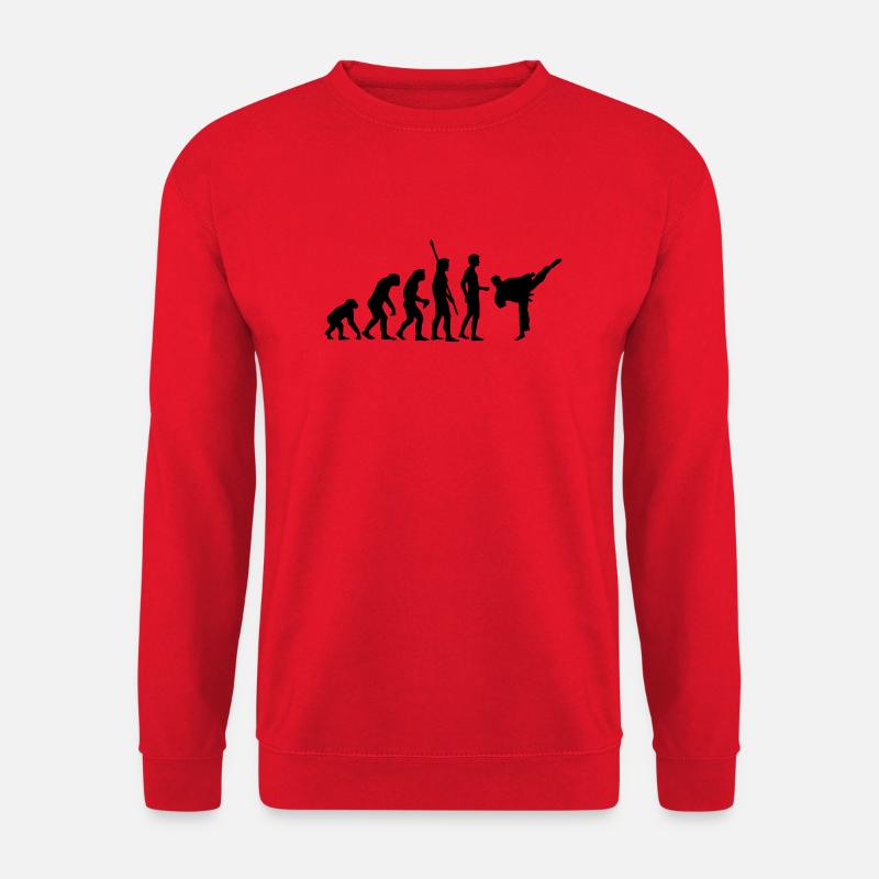 evolution_kampfsport - Unisex Pullover - Rot
