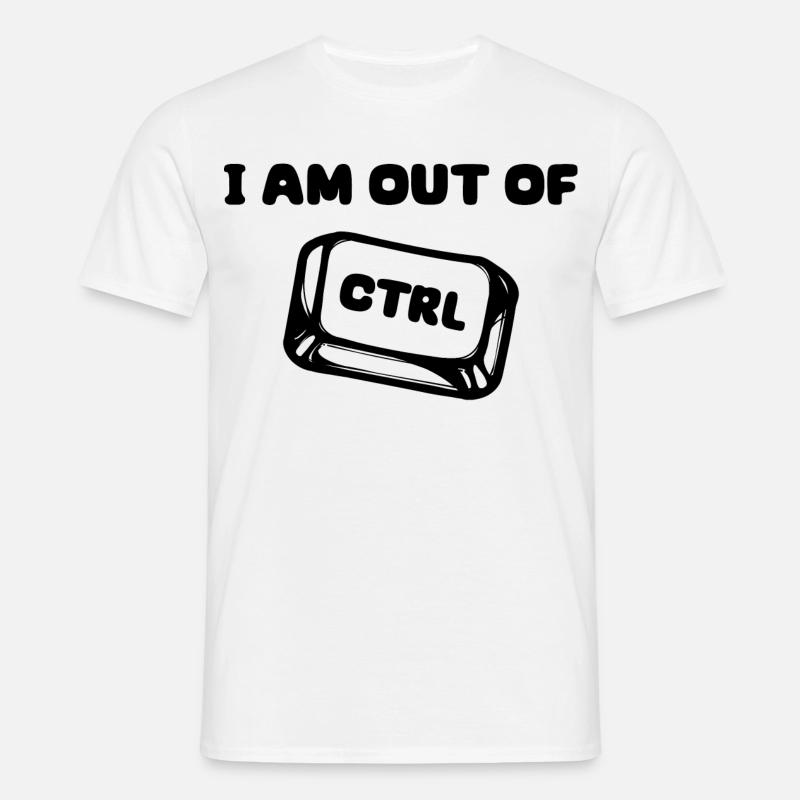 Softwareentwickler Developer Statement Code Debug - Männer T-Shirt - Weiß